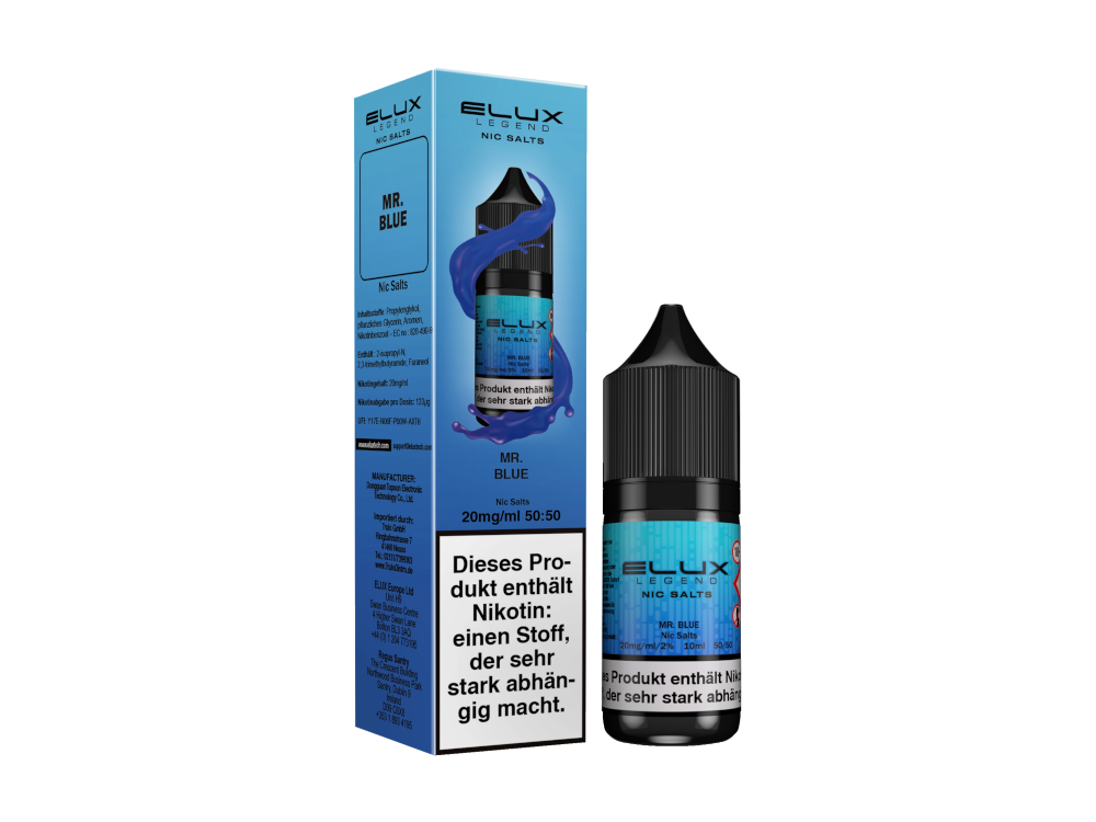 Elux - Mr. Blue - Nikotinsalz Liquid
