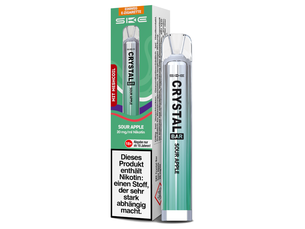 SKE - Crystal Bar Einweg E-Zigarette - 20 mg/ml