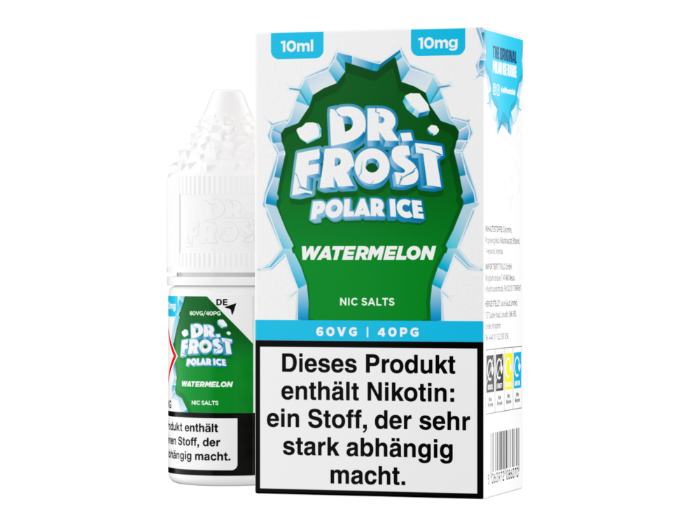 Dr. Frost - Ice Cold - Watermelon - Nikotinsalz Liquid