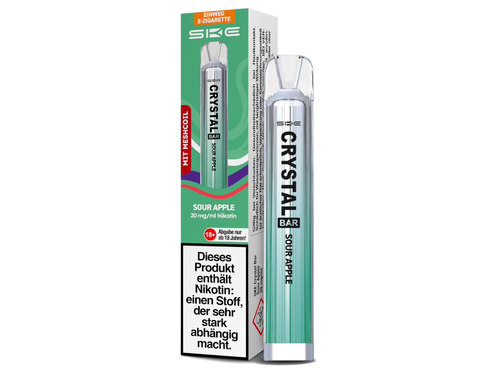 SKE - Crystal Bar Einweg E-Zigarette - 20 mg/ml