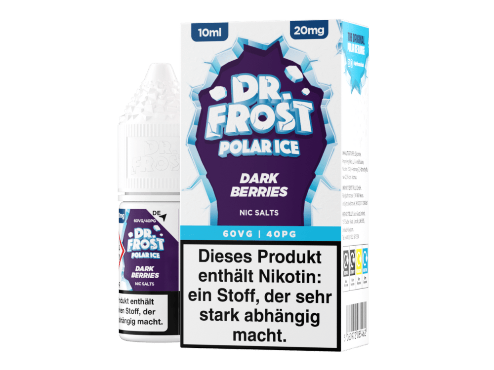 Dr. Frost - Ice Cold - Dark Berries - Nikotinsalz Liquid