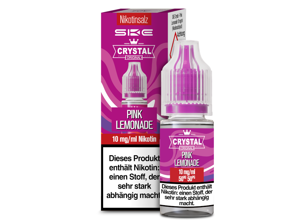 SKE - Crystal - Pink Lemonade - Nikotinsalz Liquid