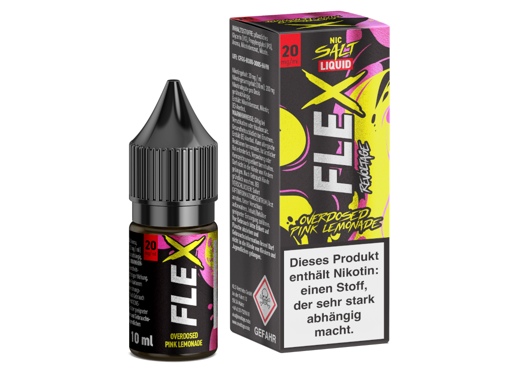 Revoltage - FLEX - Overdosed Pink Lemonade - Nikotinsalz Liquid