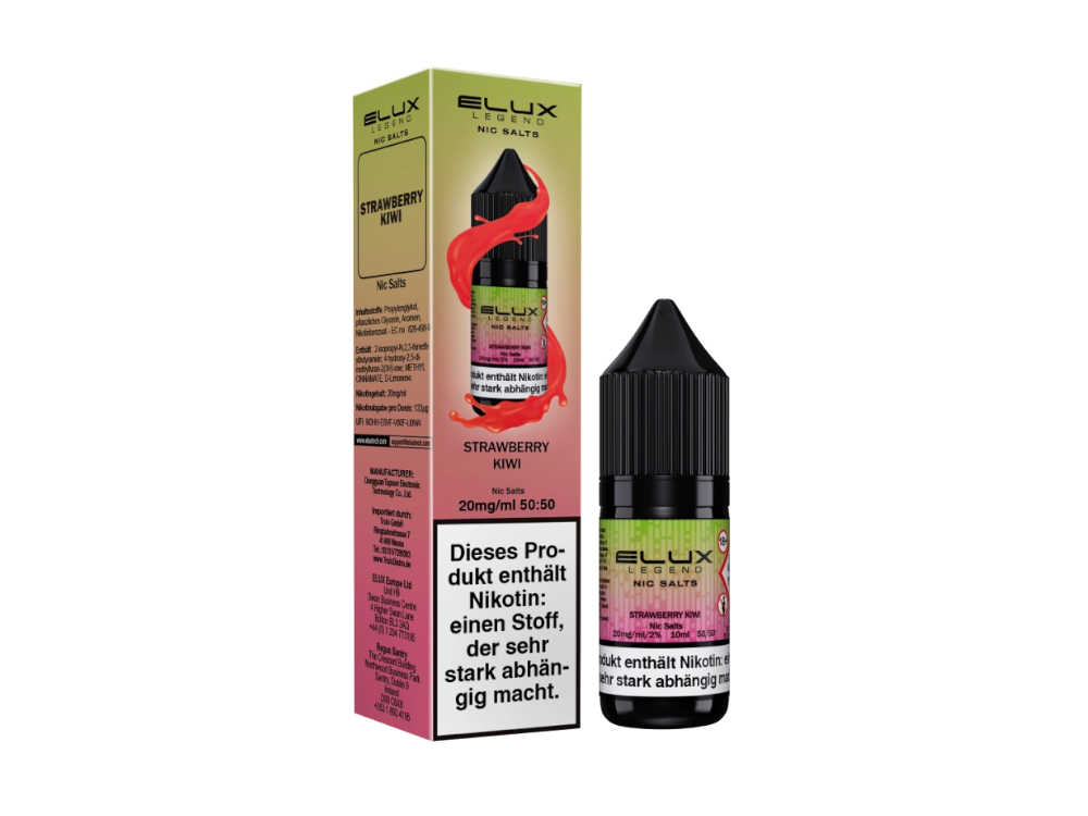 Elux - Strawberry Kiwi - Nikotinsalz Liquid