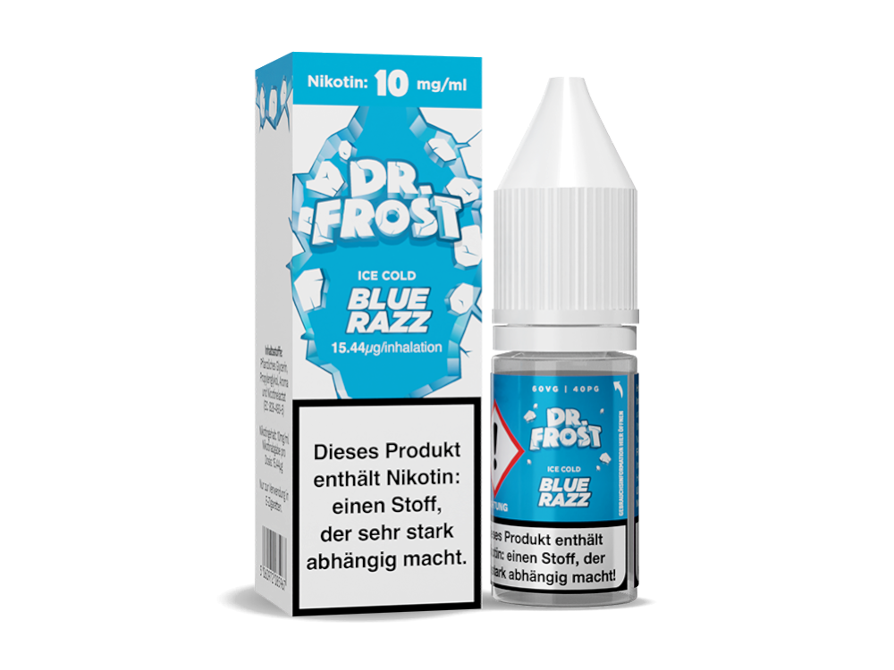 Dr. Frost - Ice Cold - Blue Razz - Nikotinsalz Liquid 10 mg/ml