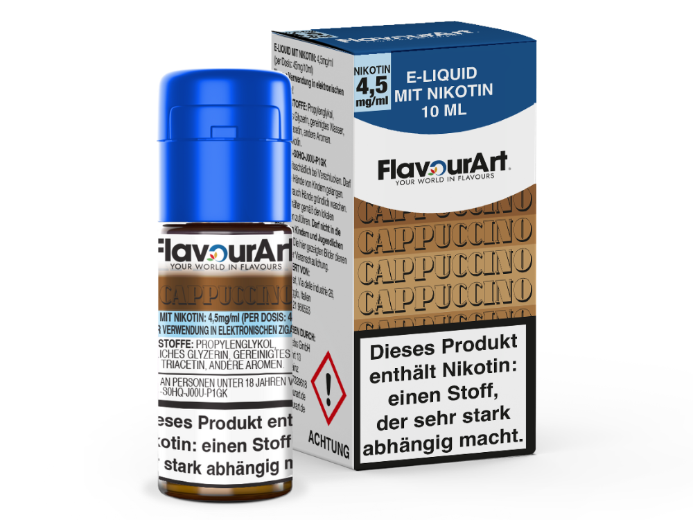 FlavourArt - Cappuccino E-Zigaretten Liquid