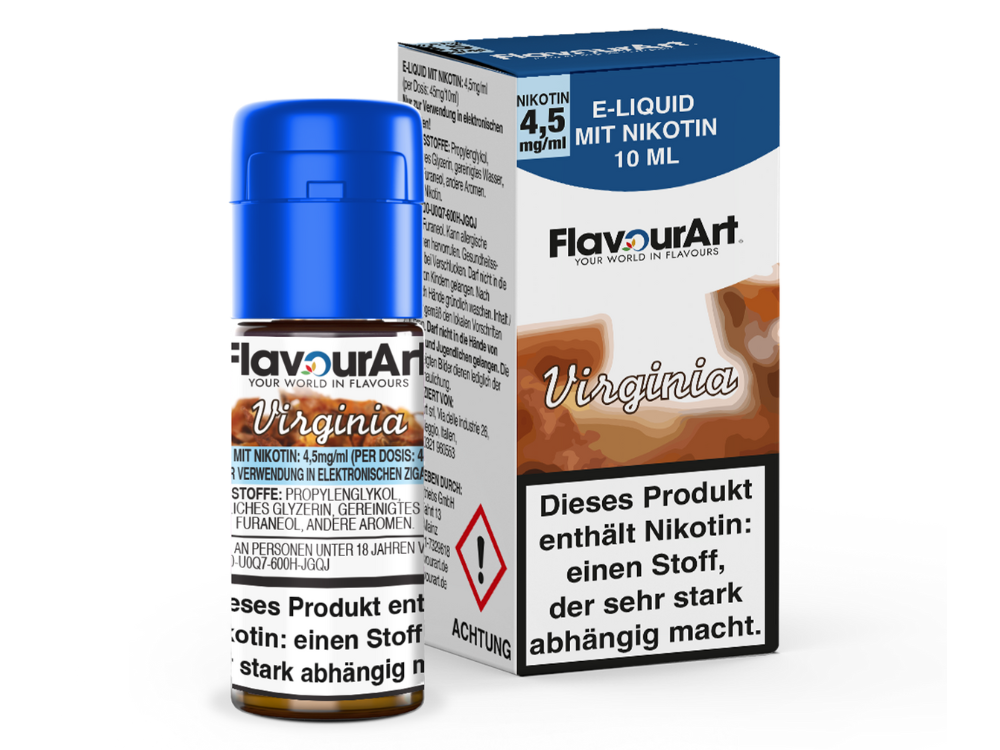 FlavourArt - Virginia E-Zigaretten Liquid