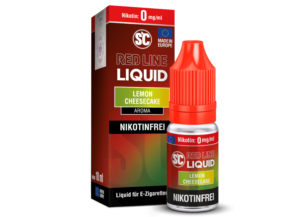 SC - Red Line - Lemon Cheesecake - Nikotinsalz Liquid