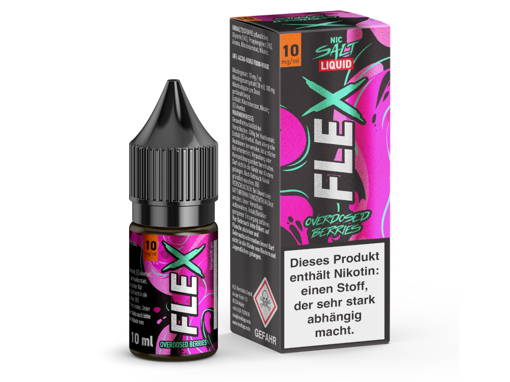 Revoltage - FLEX - Overdosed Berries - Nikotinsalz Liquid