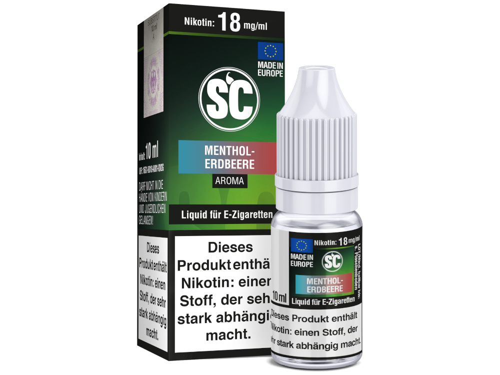 SC Liquid - Menthol-Erdbeere