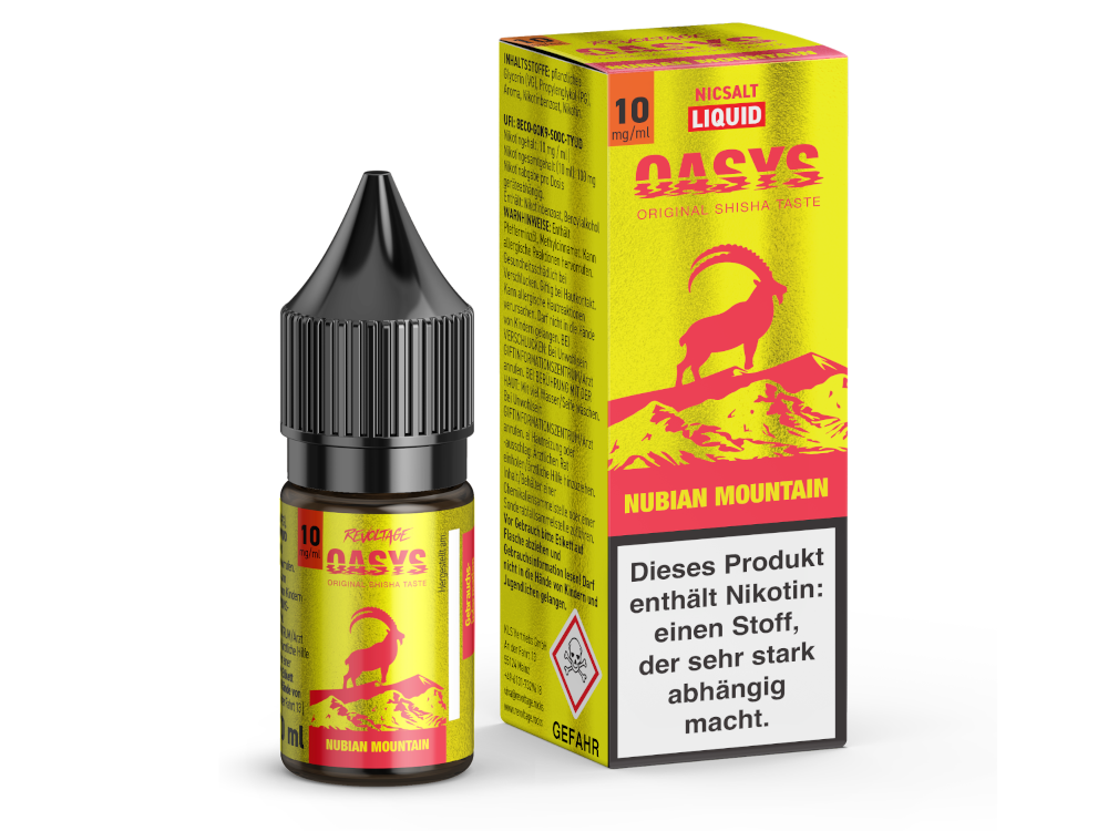 Revoltage - OASYS - Nubian Mountain - Hybrid Nikotinsalz Liquid
