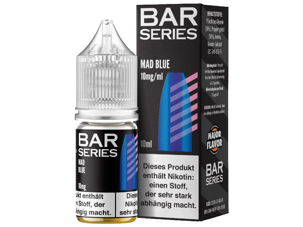 Bar Series - Mad Blue - Nikotinsalz Liquid