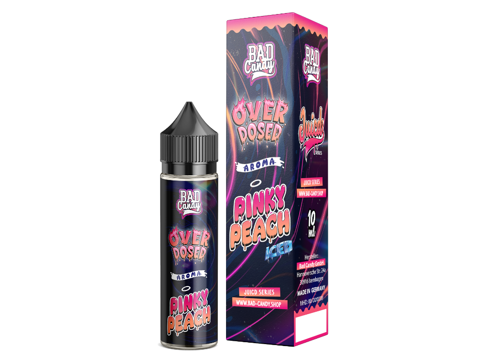 Bad Candy Liquids - Juicd - Aroma Overdosed Pinky Peach 10 ml