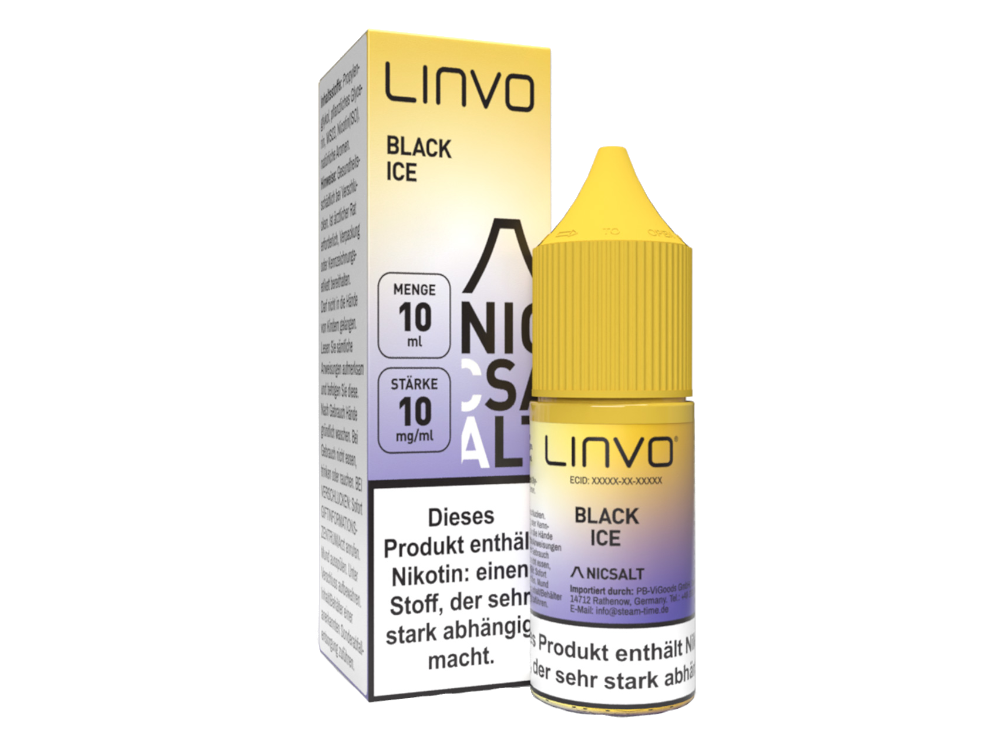 Linvo - Black Ice - Nikotinsalz Liquid 20 mg/ml