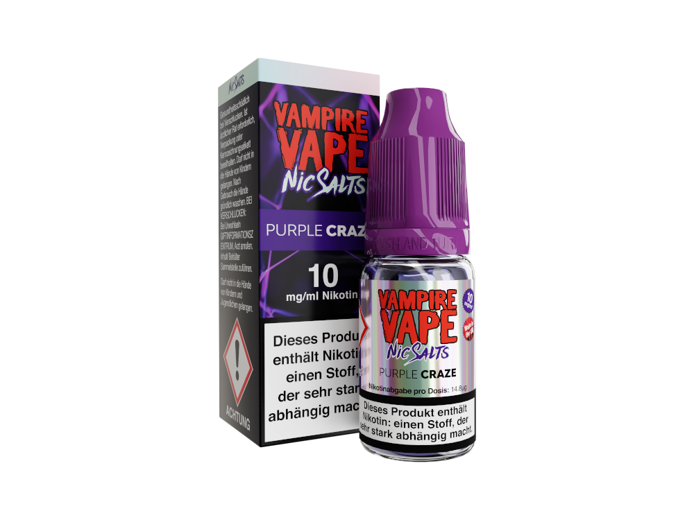 Vampire Vape - Purple Craze - Nikotinsalz Liquid