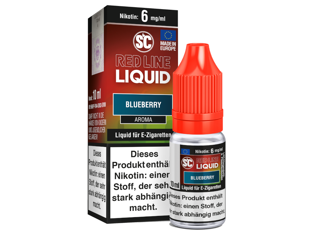 SC - Red Line Nikotin - Blueberry