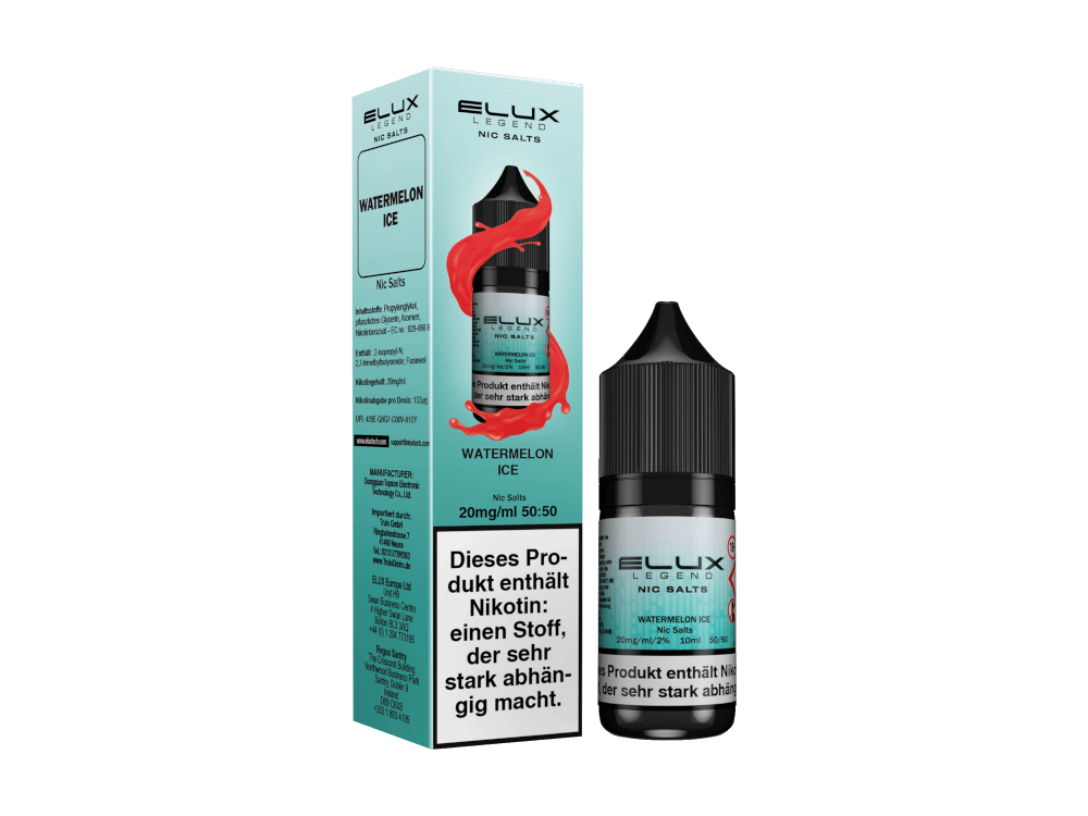 Elux - Watermelon Ice - Nikotinsalz Liquid