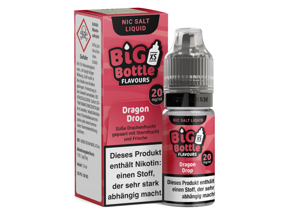 Big Bottle - Dragon Drop - Nikotinsalz Liquid