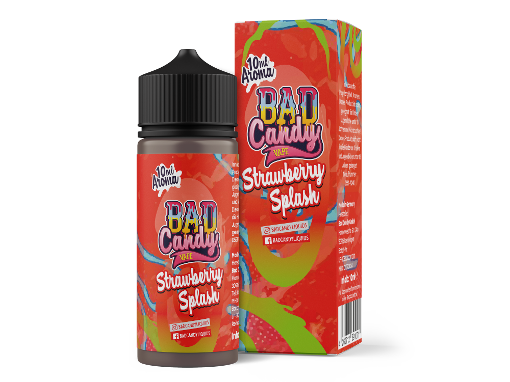 Bad Candy Liquids - Aroma Strawberry Splash 10 ml