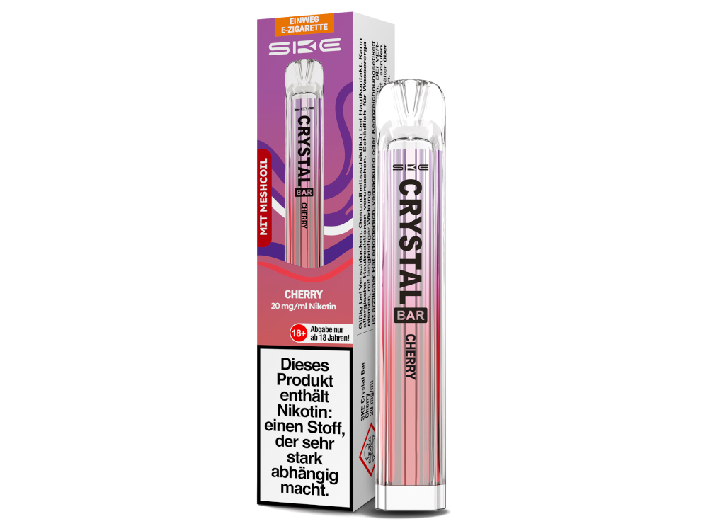 SKE - Crystal Bar Einweg E-Zigarette - 20 mg/ml