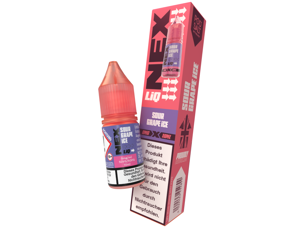 Pod Salt - NexLiq - Sour Grape Ice Nikotinsalz Liquid
