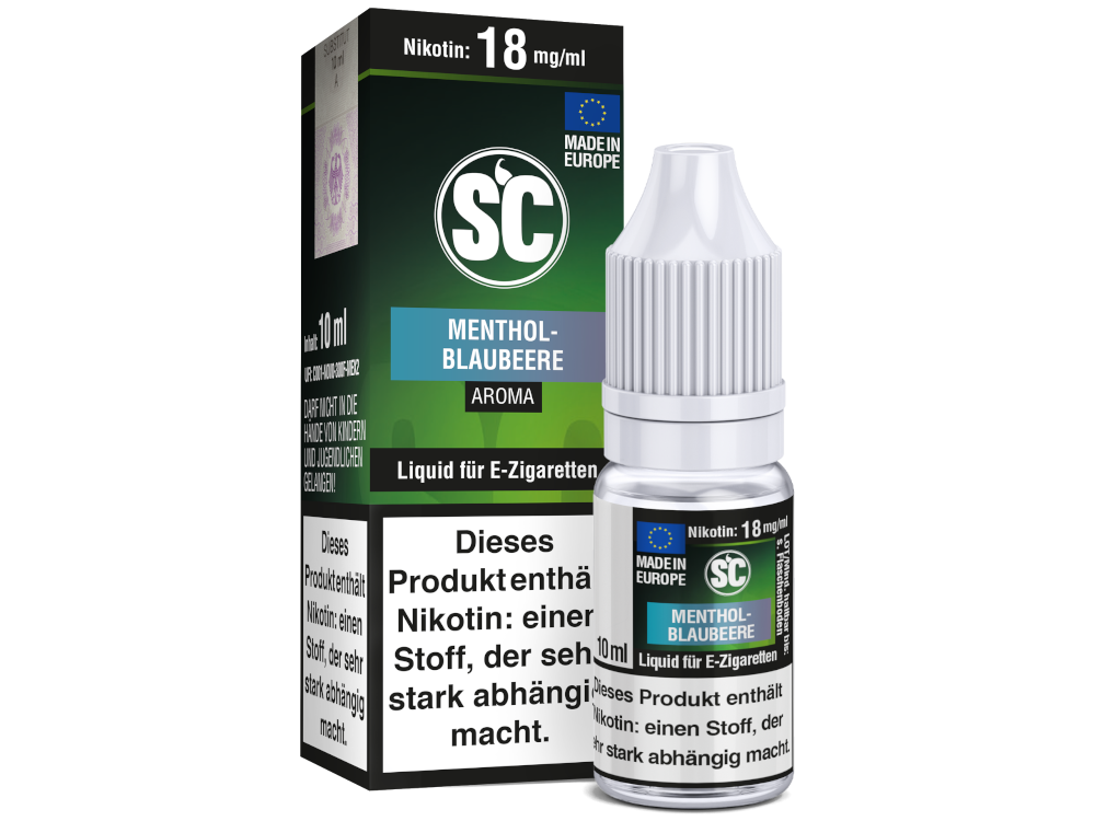 SC Liquid - Menthol-Blaubeere