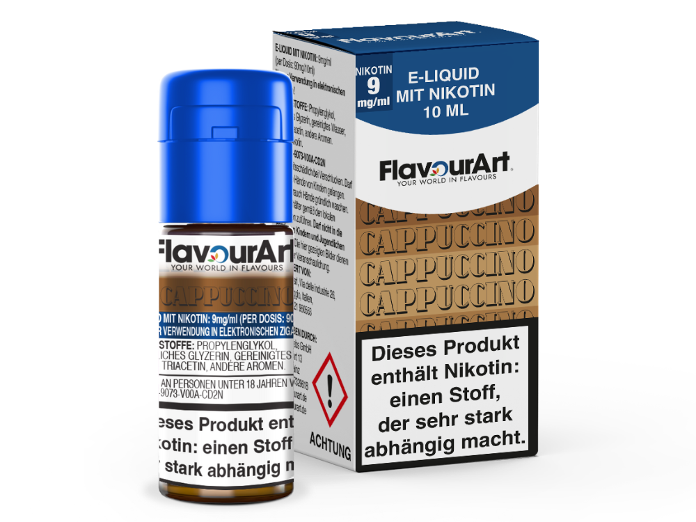 FlavourArt - Cappuccino E-Zigaretten Liquid