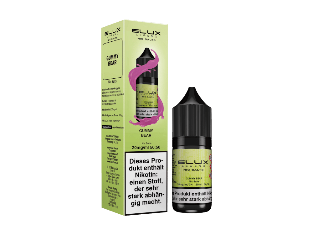 Elux - Gummy Bear - Nikotinsalz Liquid