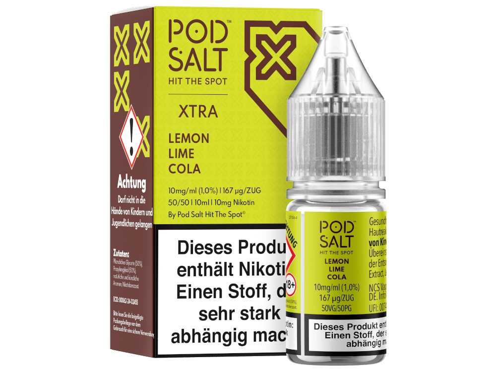 Pod Salt X - Lemon Lime Cola - Nikotinsalz Liquid