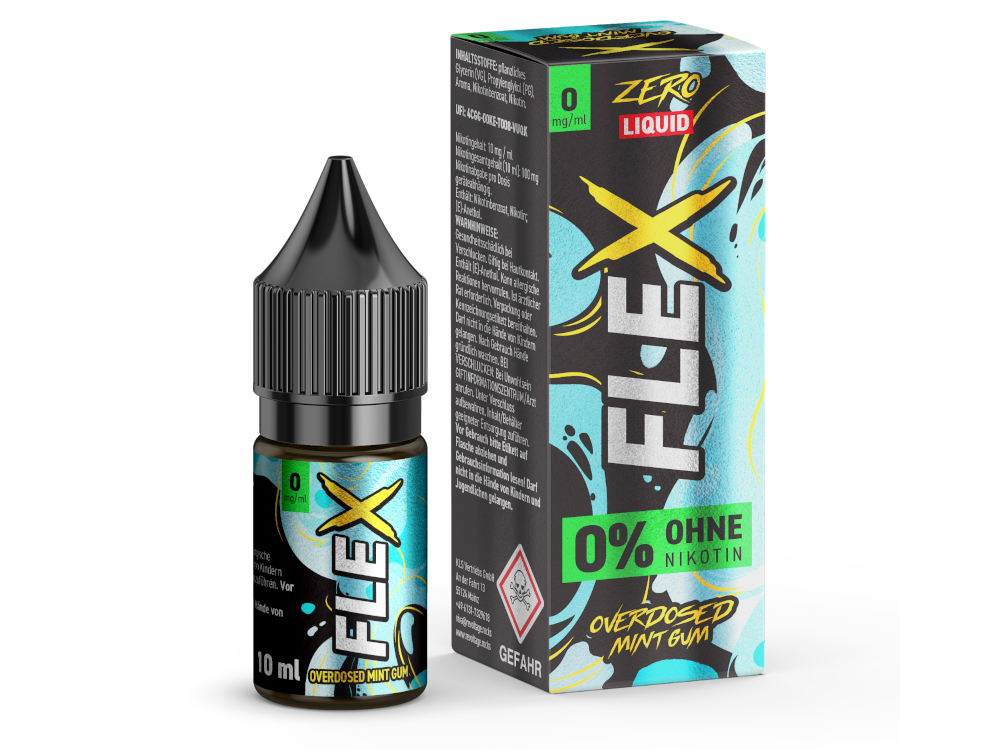 Revoltage - FLEX - Overdosed Mint Gum - Nikotinsalz Liquid